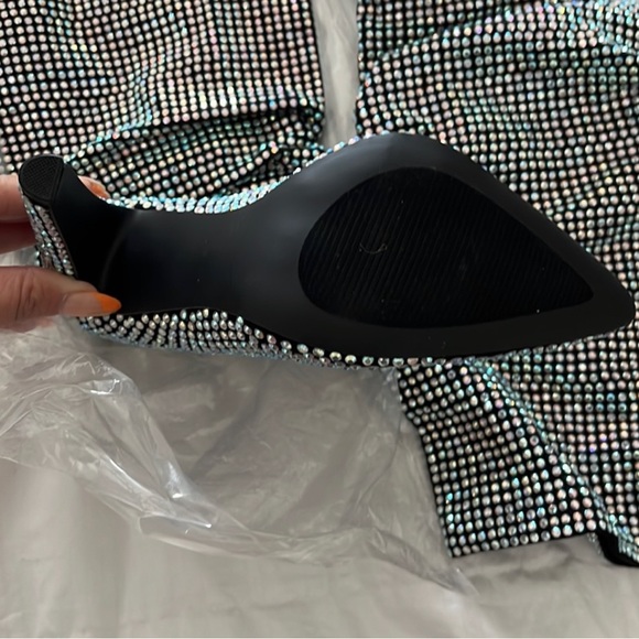 Rhinestone Steve Madden Slouch Boots ‼️ - Picture 2 of 3